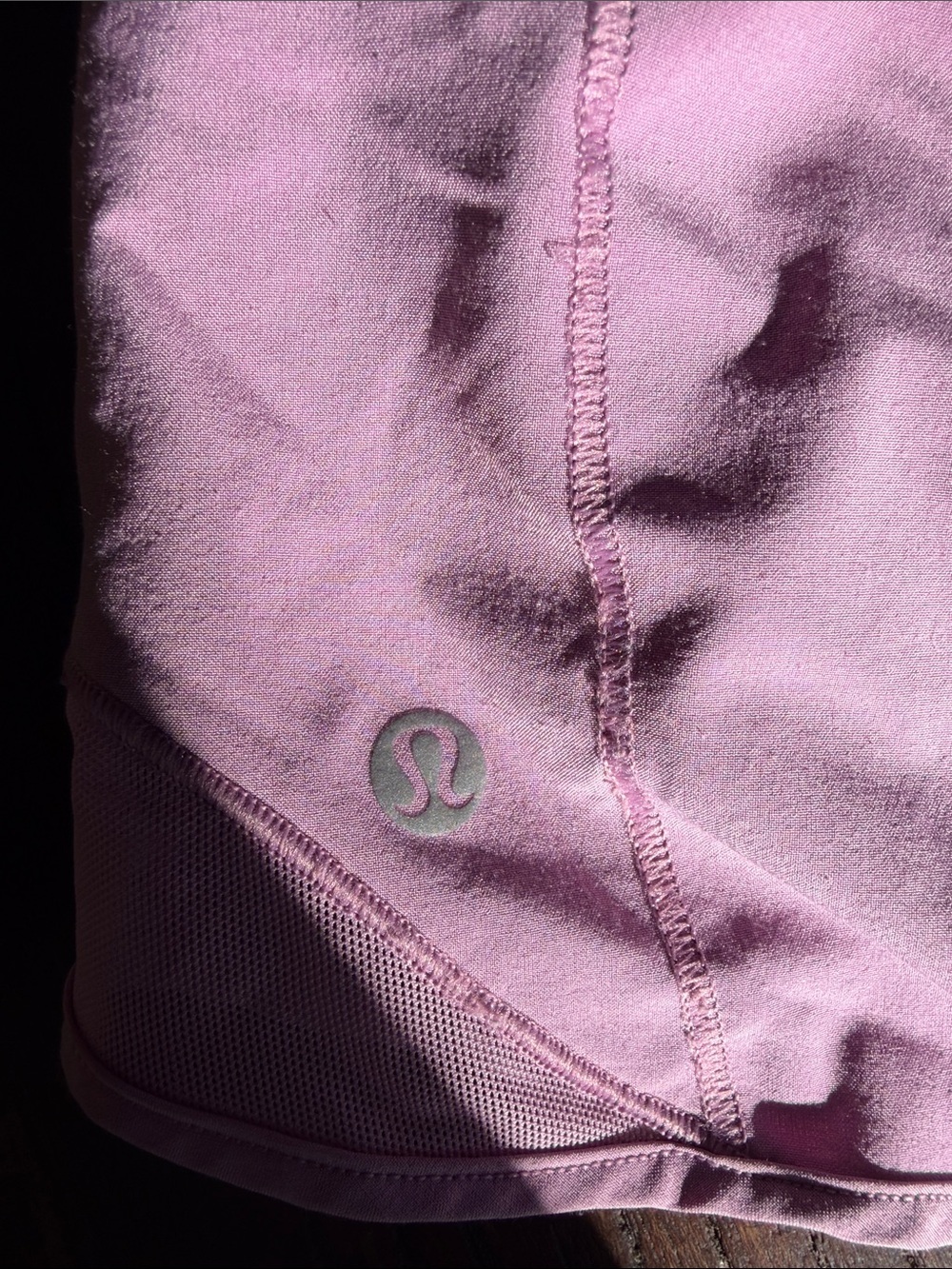 lululemon athletica Lavender Athletic Shorts with Elastic Waistband - Picture 4 of 4